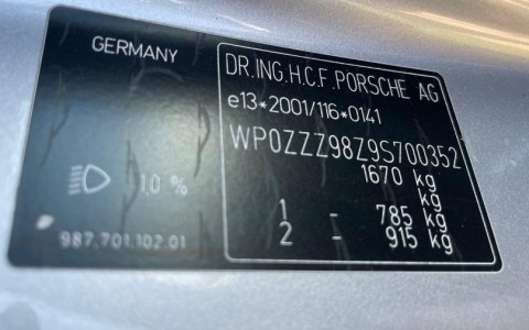 Porsche Boxster PDK WP0ZZZ98Z9S700352