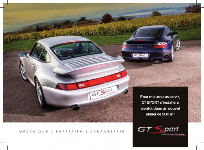 GTSPORT - L'entretien de votre Porsche à Villefranche-sur-saône