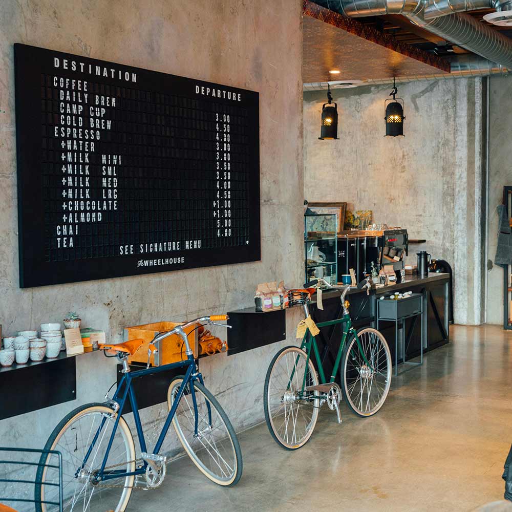ambiance vélo café