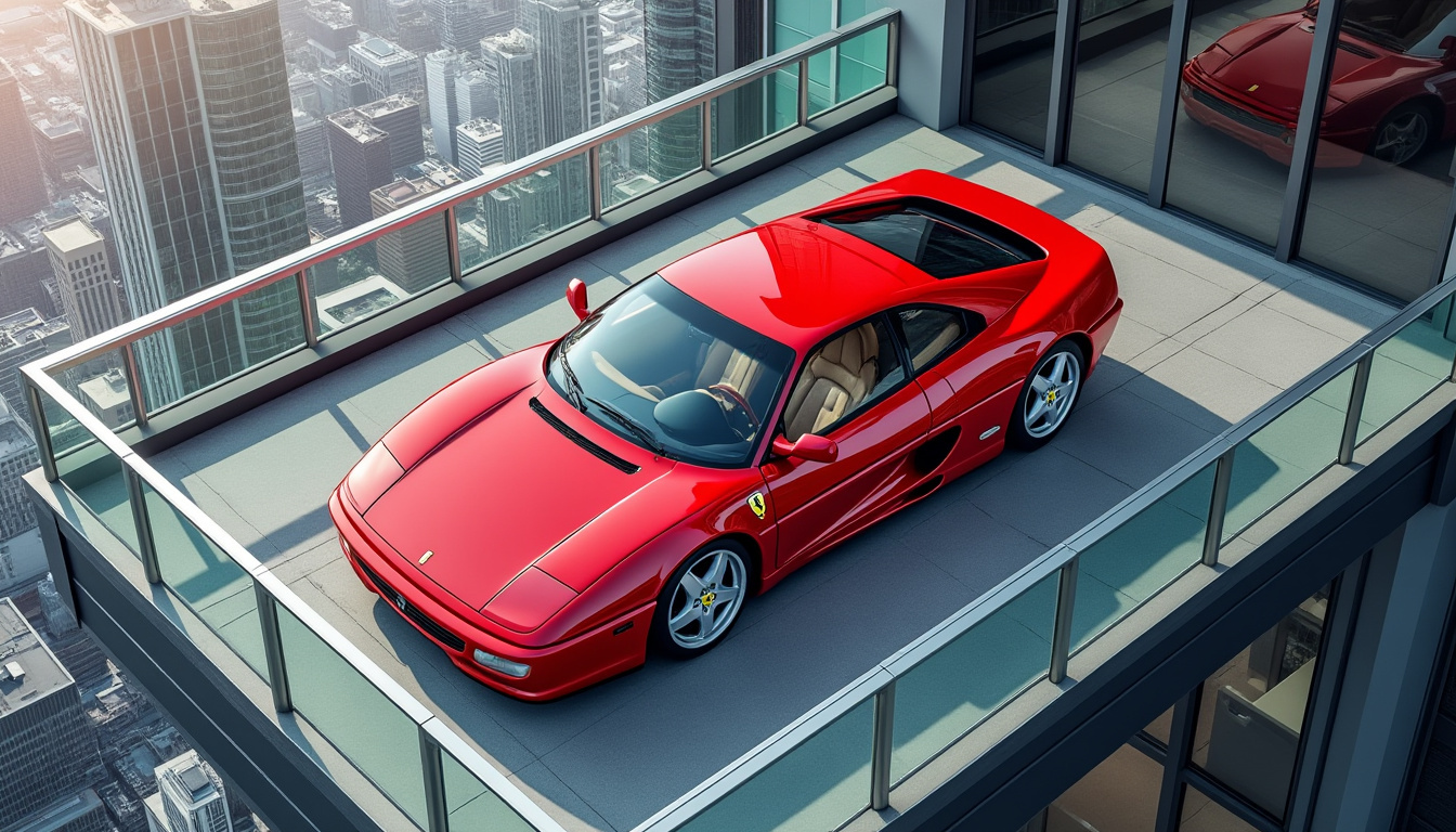 découvrez l'histoire d'amar dezic, l'entrepreneur audacieux qui a réussi à installer sa ferrari 296 gtb sur son balcon, un exploit alliant passion et originalité.