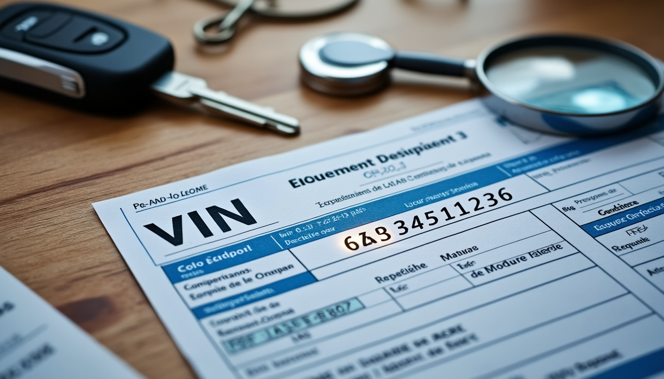 découvrez où trouver le code vin sur la carte grise et comprenez son utilité essentielle pour l'identification et la sécurité de votre véhicule.