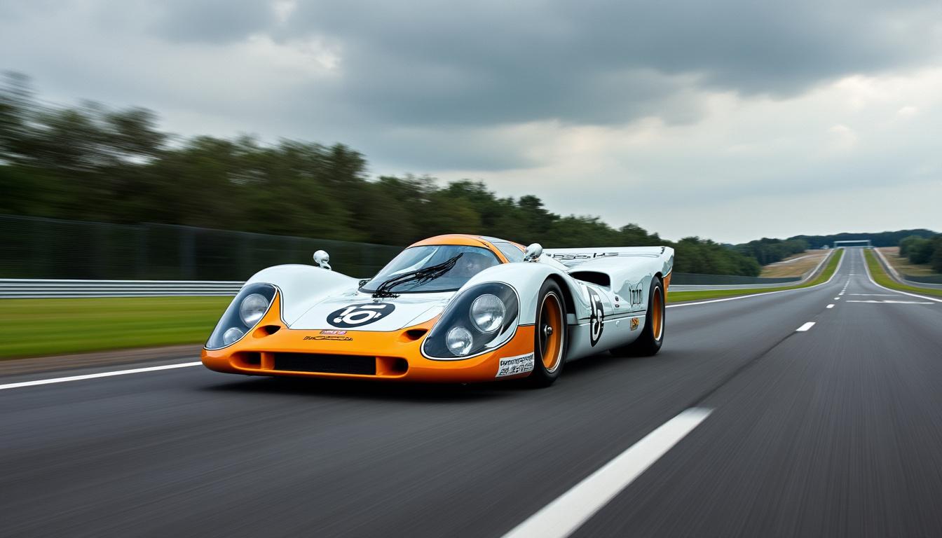 découvrez la porsche 908, la légendaire voiture de course qui a dominé les 24 heures du mans entre 1968 et 1972, symbole de performance et de victoire.